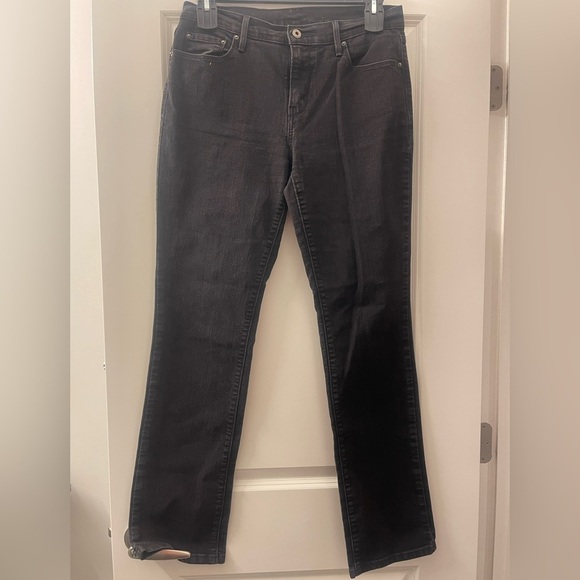 Levi's Denim - Levi's Black straight leg Jeans 10Long